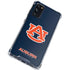 Auburn University Logo Blue Galaxy S20 FE Clear Case